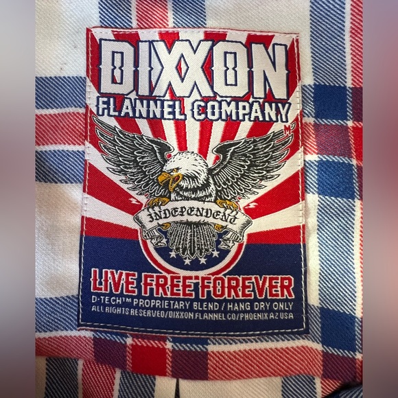 Dixxon Live Free Forever Flannel Women’s - Picture 4 of 4